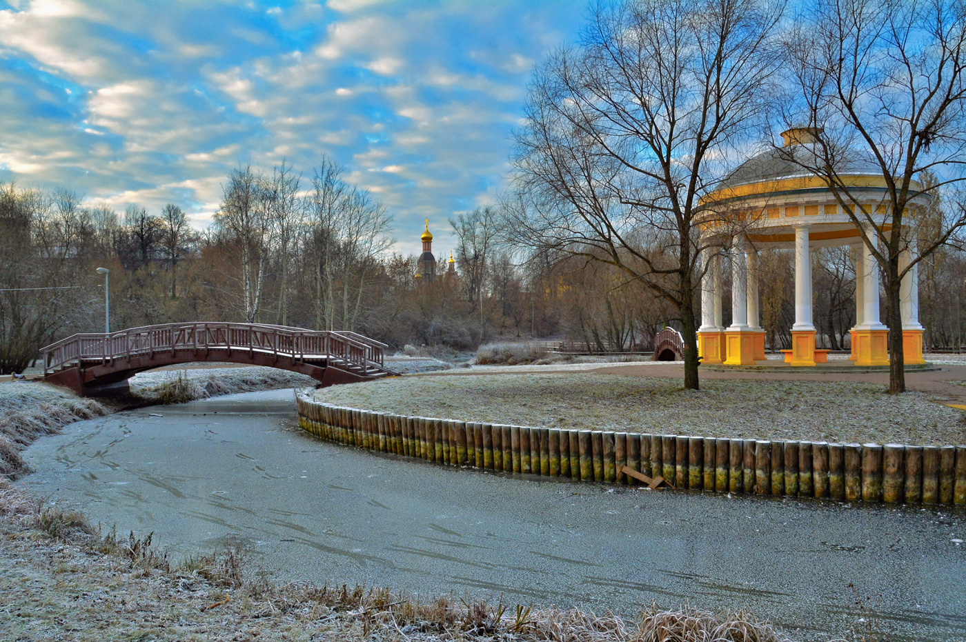 первый снег