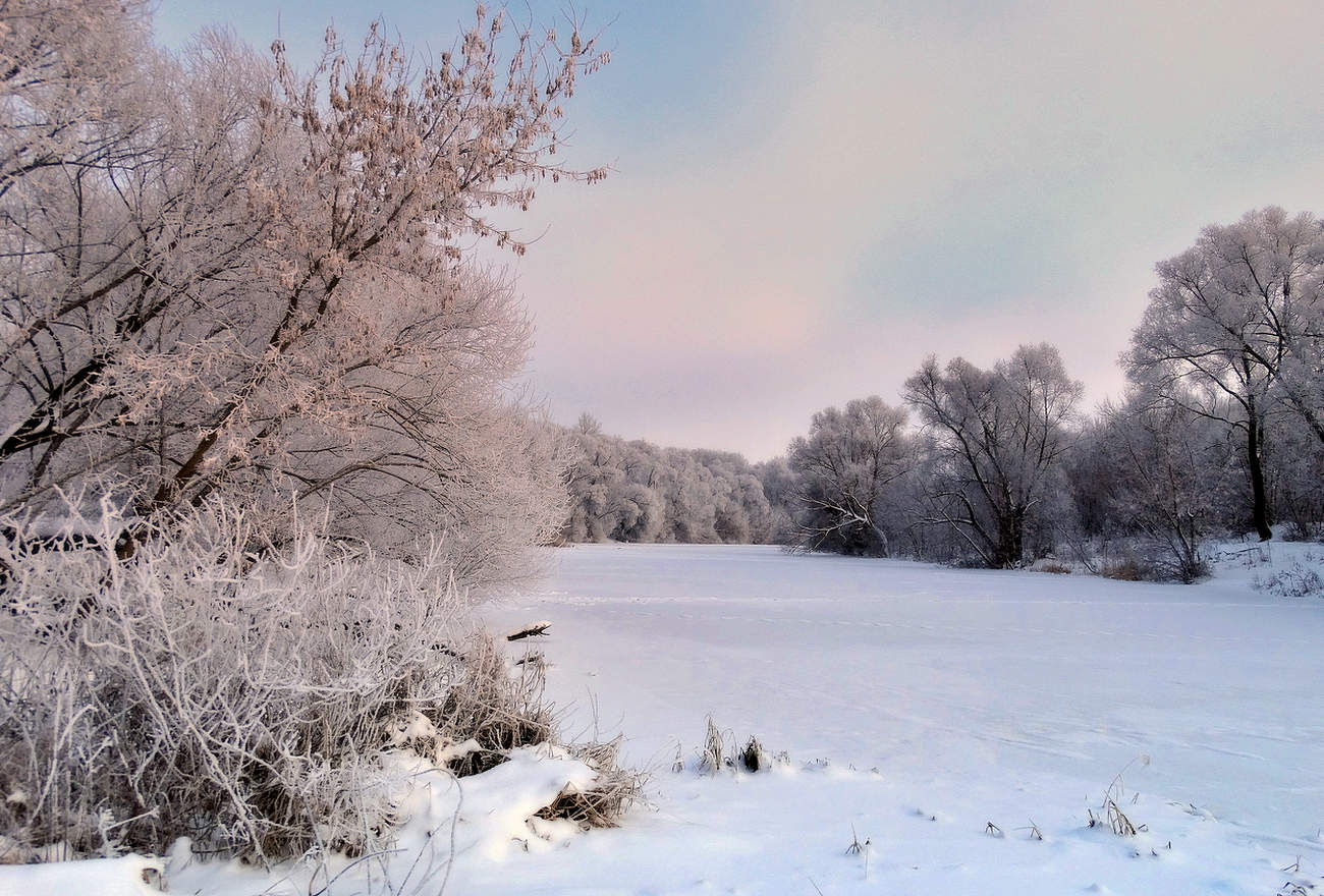Морозное предновогоднее утро!
