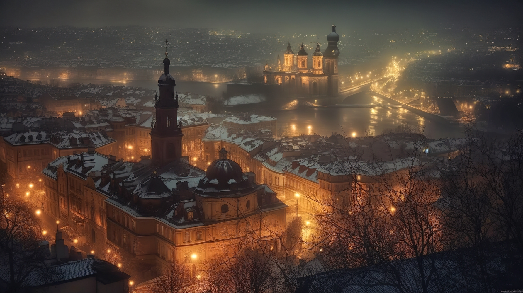 Новогодняя Прага