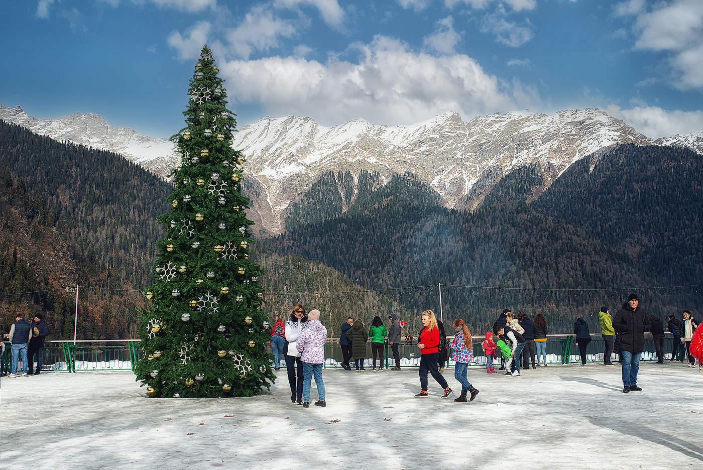 Новогодняя Рица