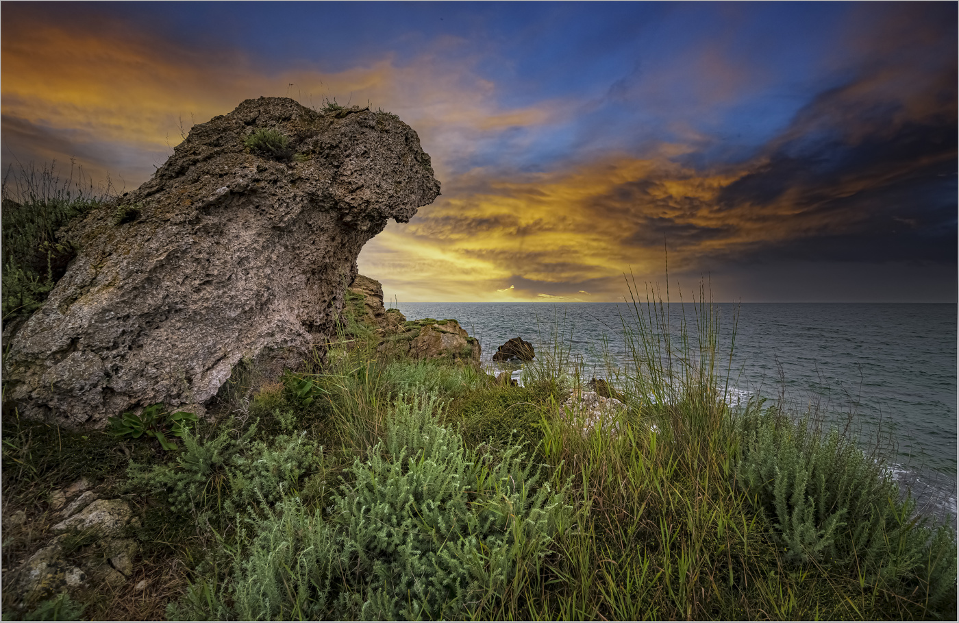 Морской закат