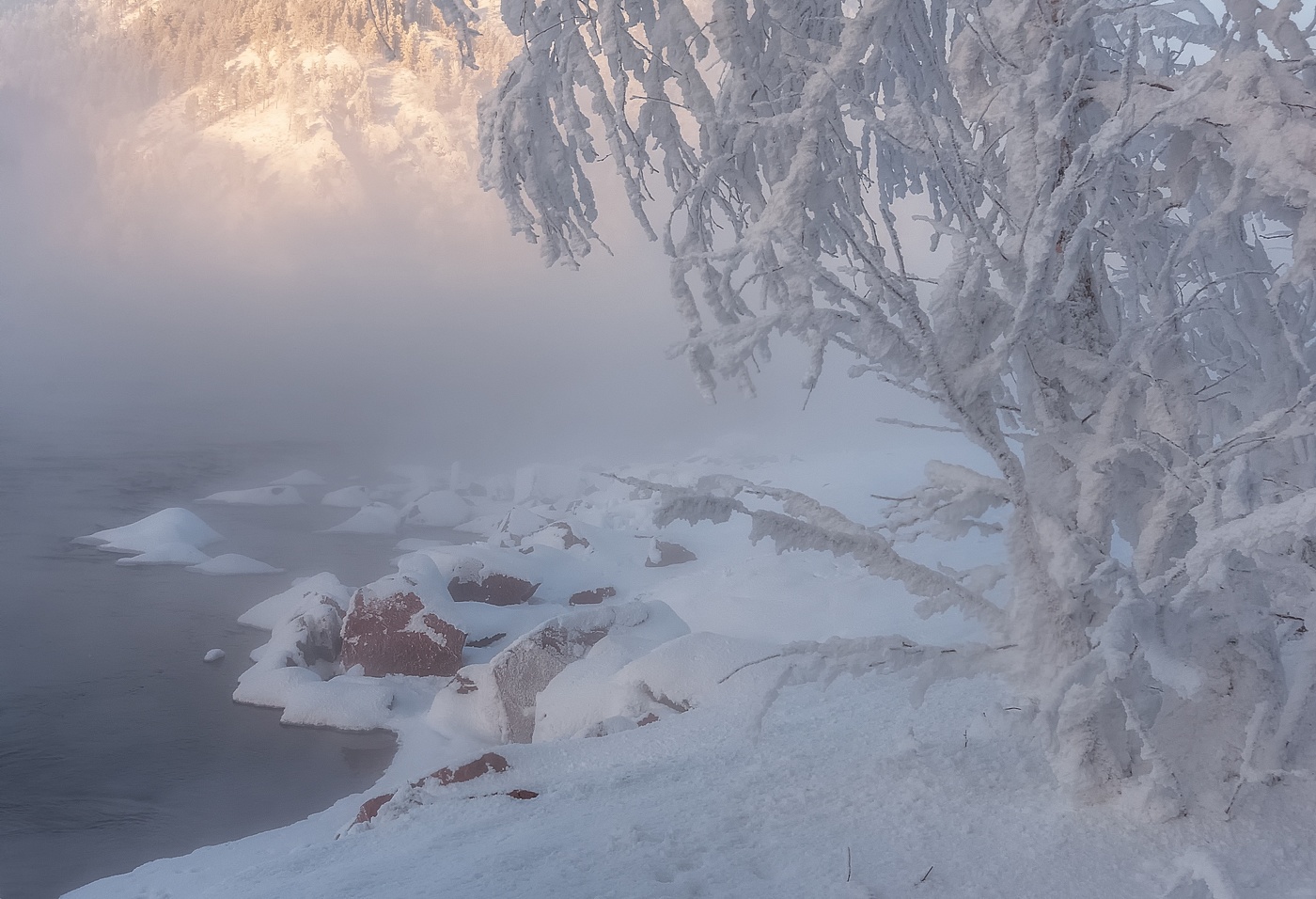 Морозный Енисей