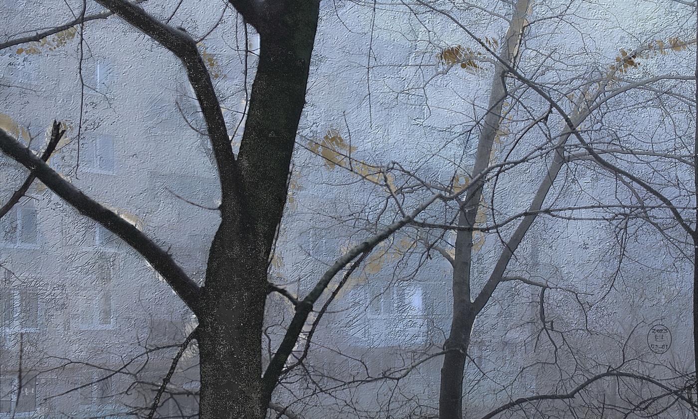 утро туманное