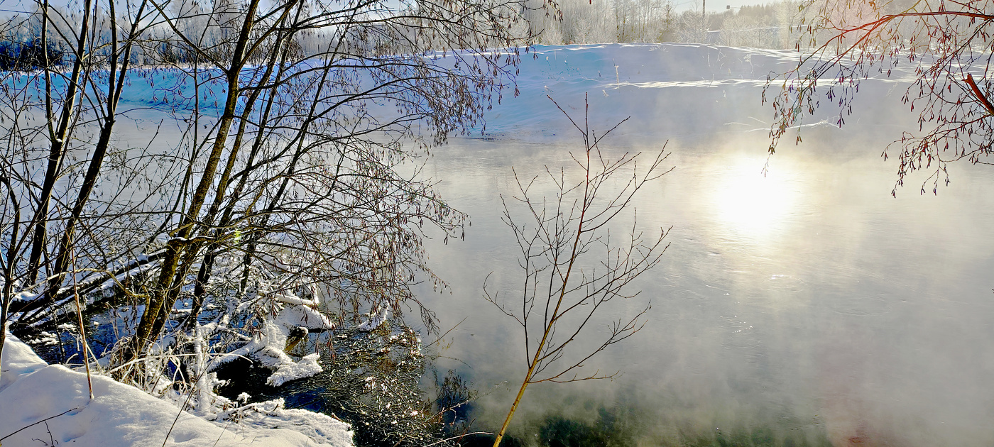 ЗИМНЯЯ РЕКА