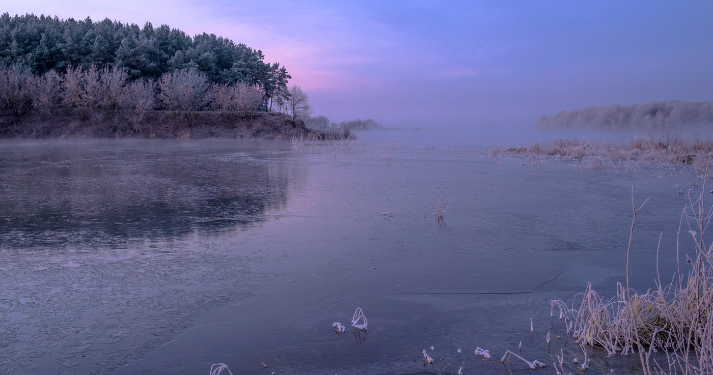 Осенние заморозки.