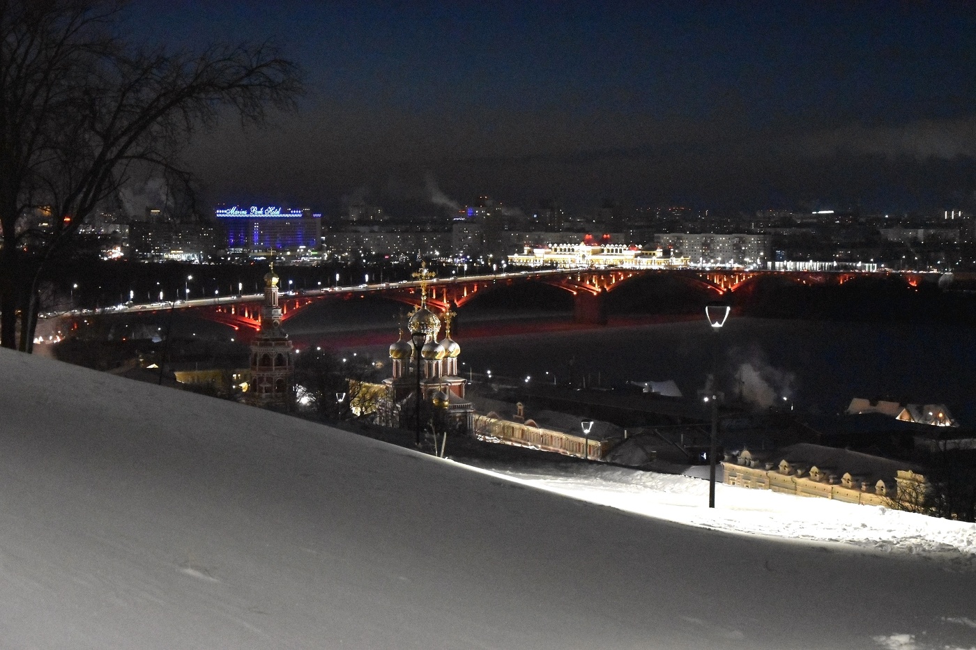 Холодный январский вечер.