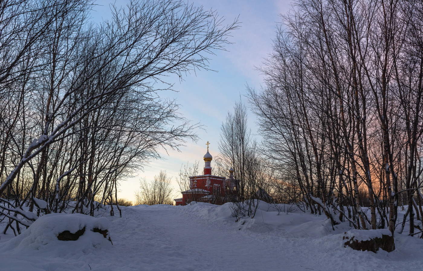 морозное начало года