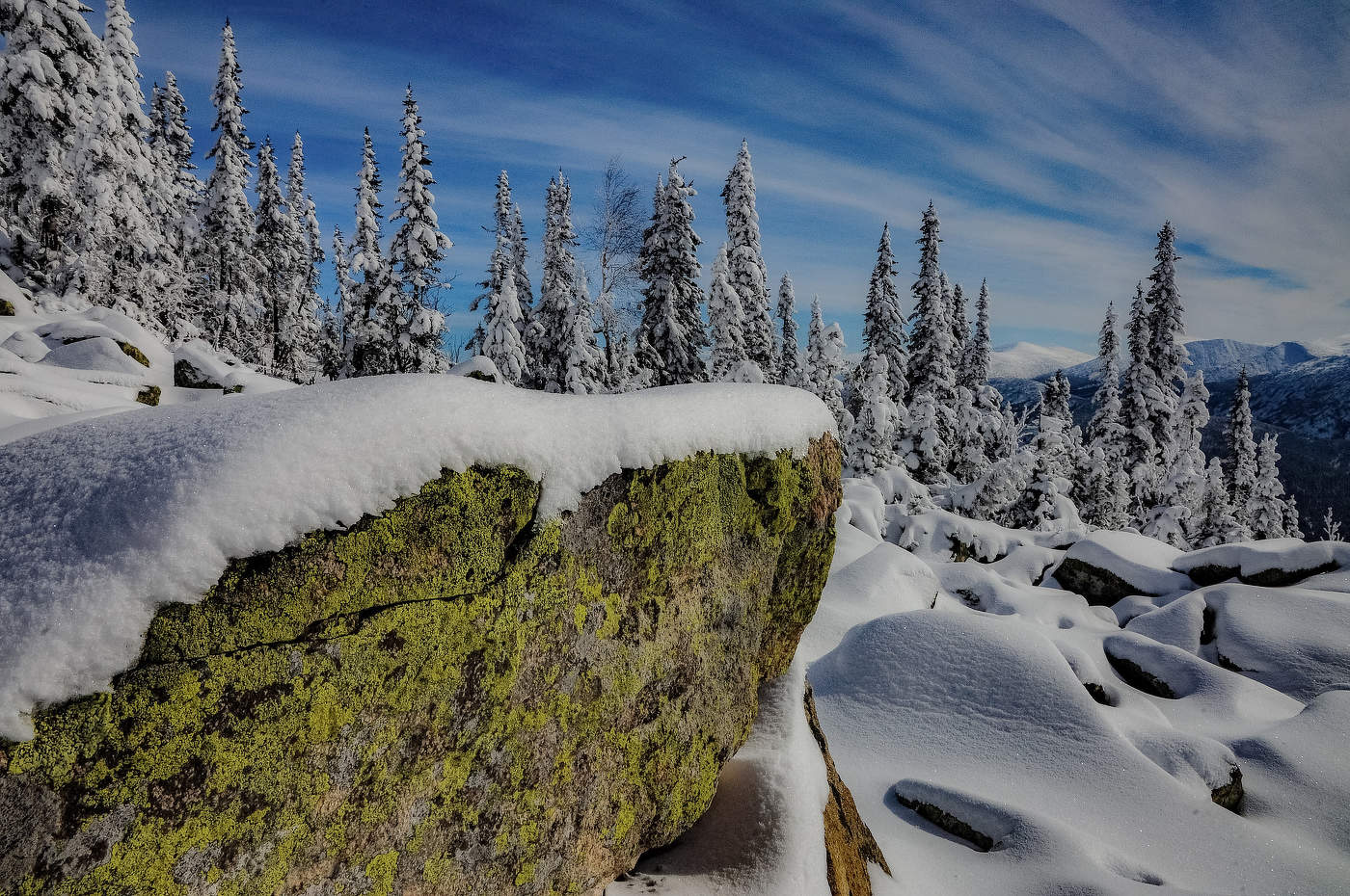 Зима на Поднебесных Зубьях