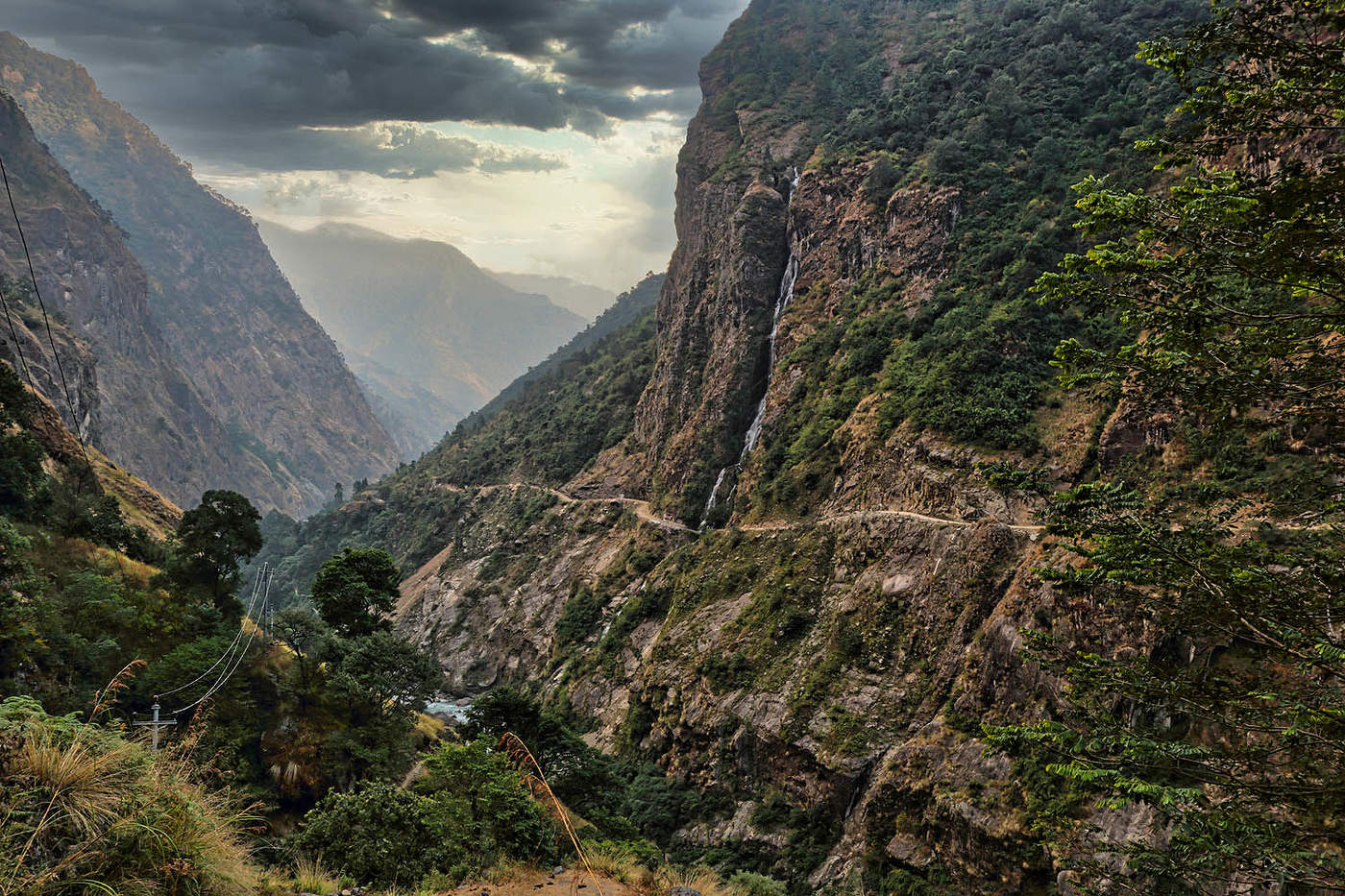 Ущелье реки Марсианди