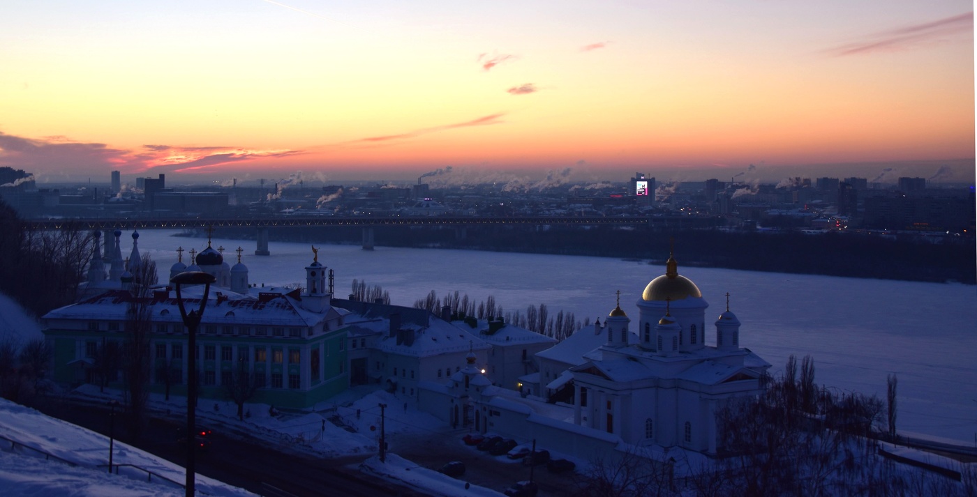 Январские сумерки...