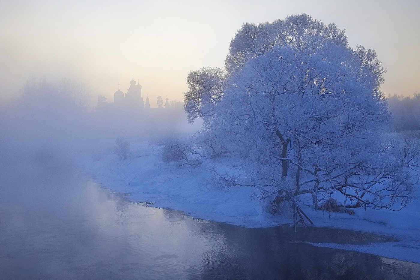 Зима в Истре