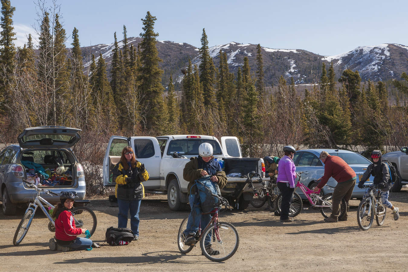 Ударим велопробегом по бездорожью и ...
