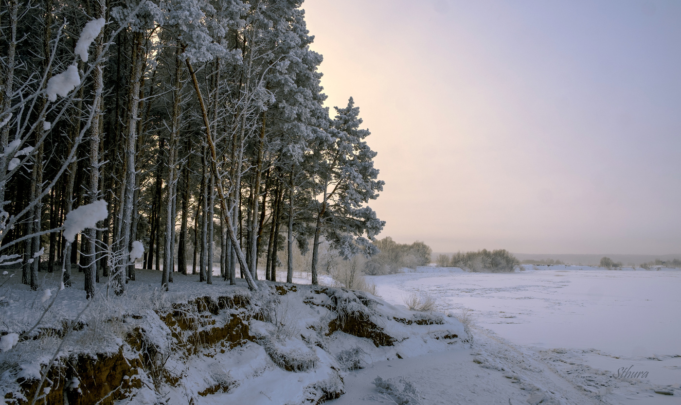 Зимняя Ока.