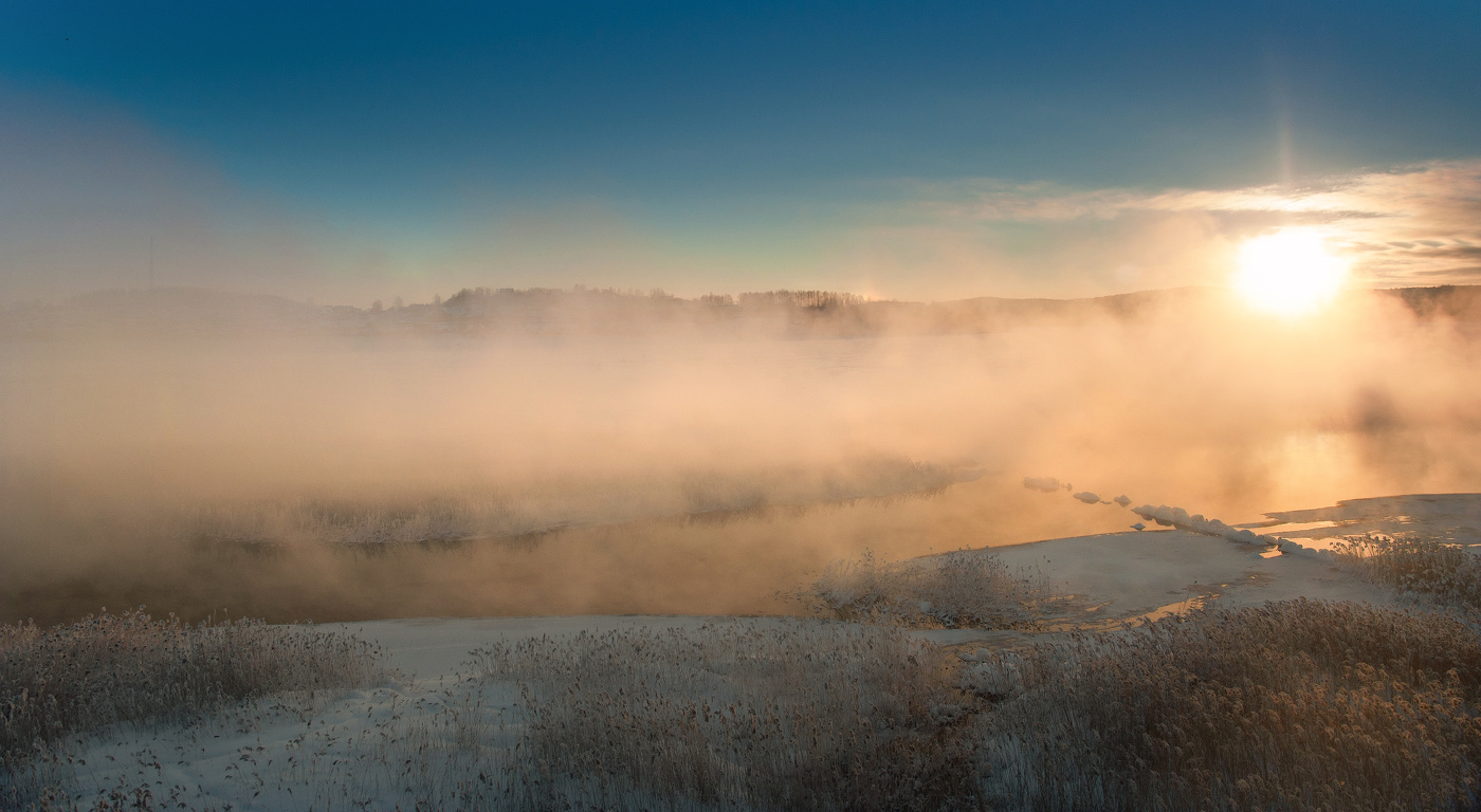 Зимняя речка