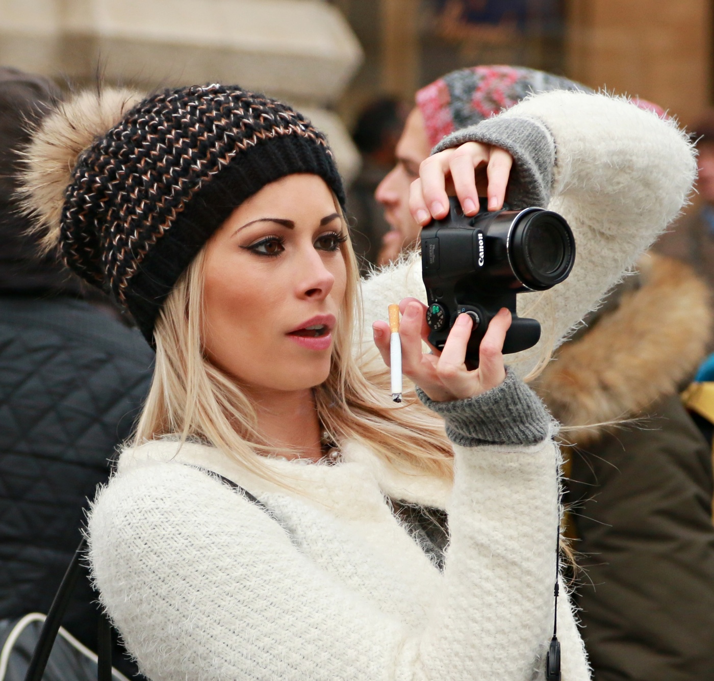 Уличный портрет