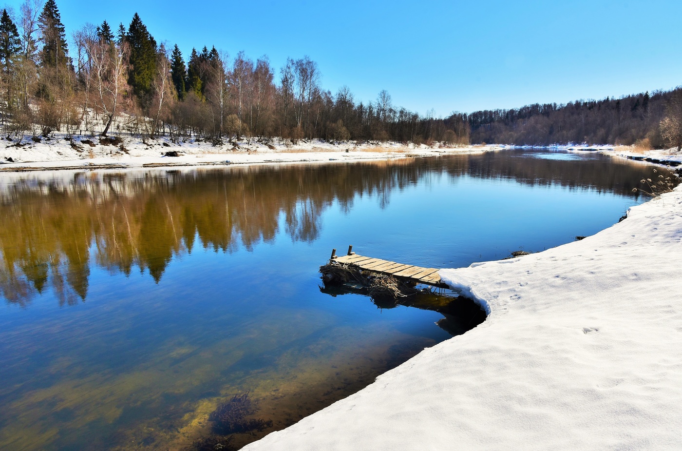 Безветренный день ...