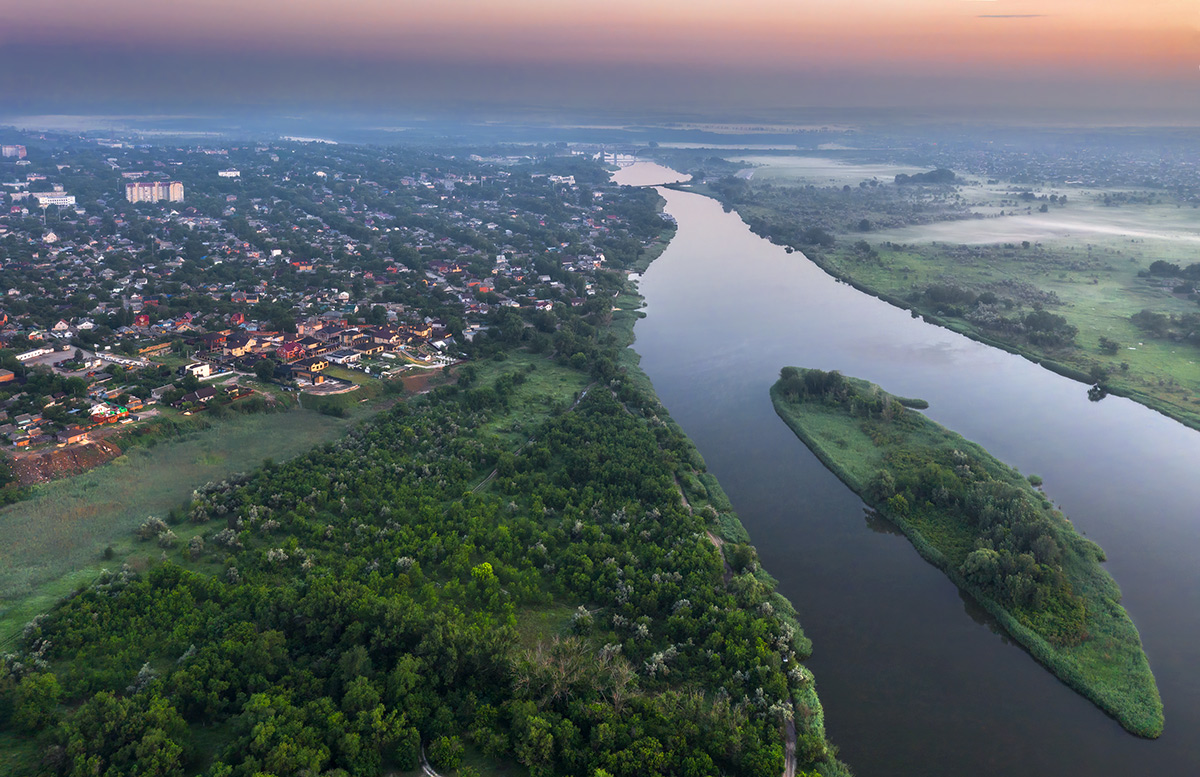 Утро над городом Ка