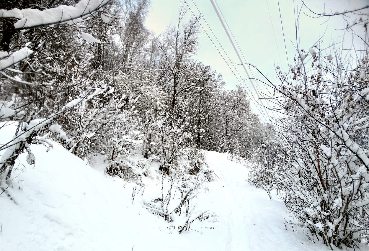 После снегопада