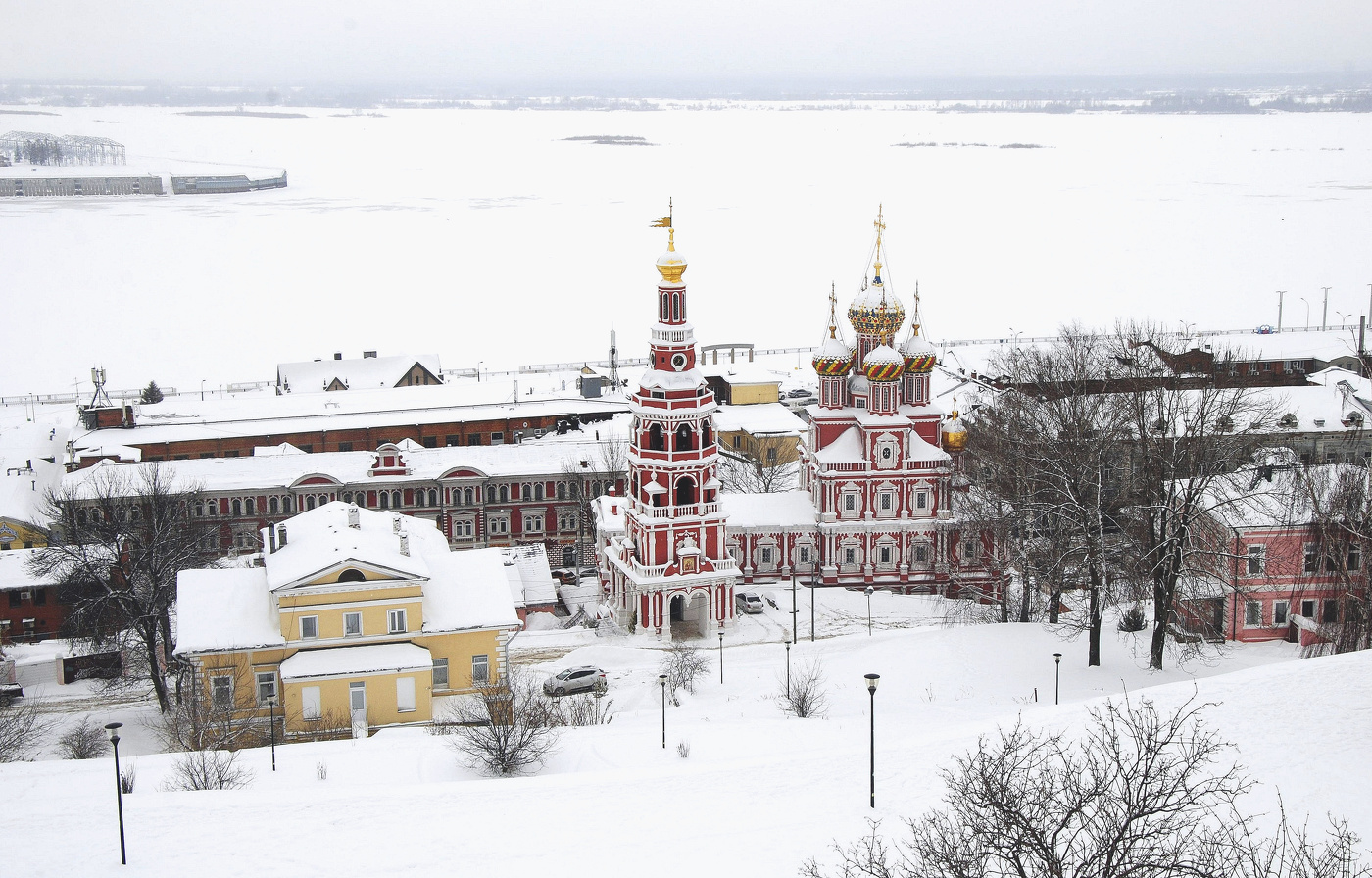 После снегопада...