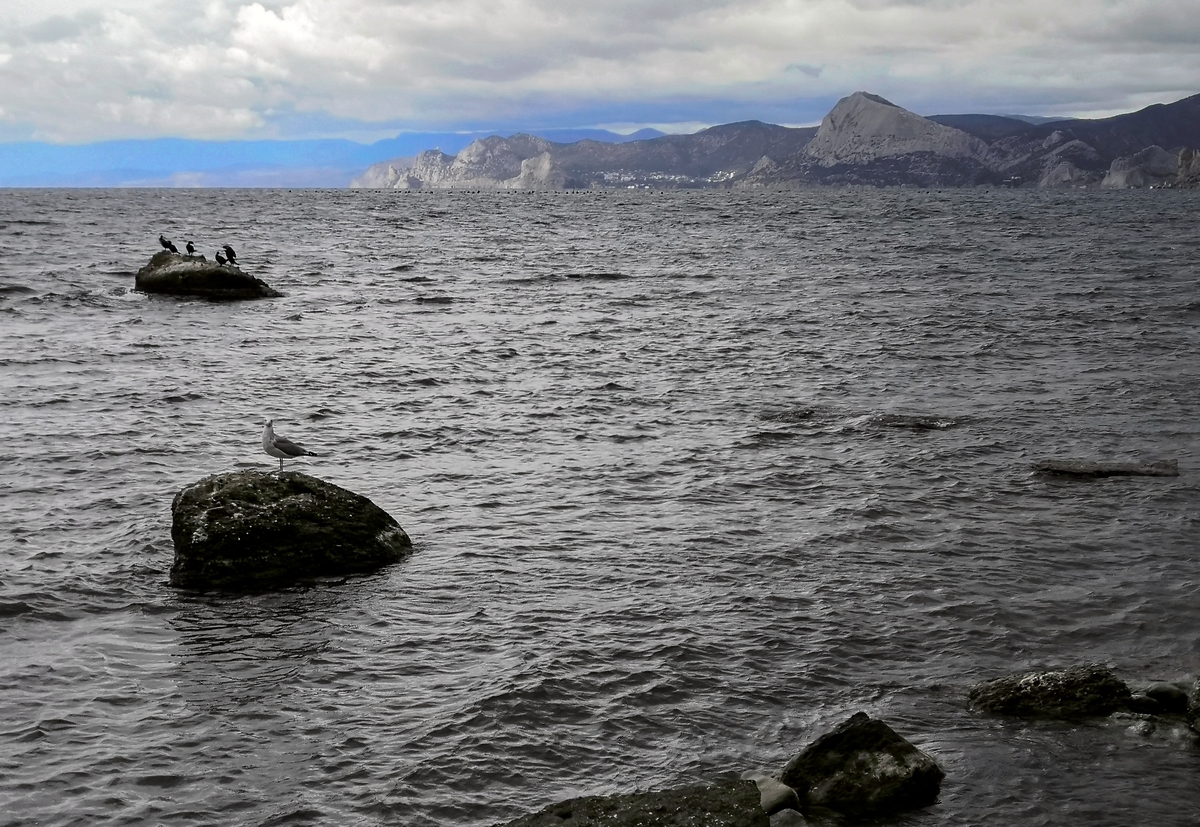 Черное море.