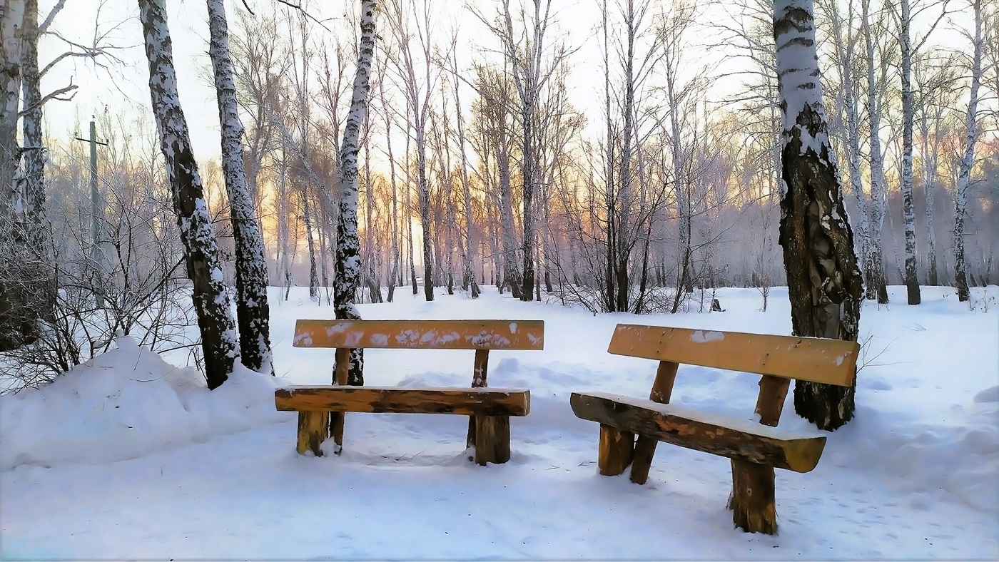 Зимним вечером