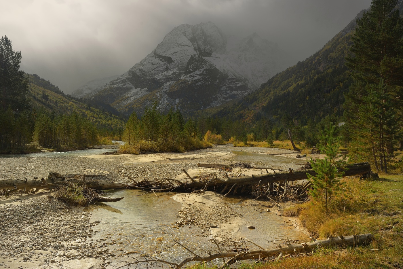 Утро в горах