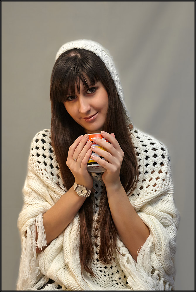 Когда за окнами метель.