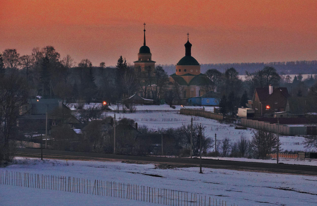 Морозная ночь на Крещение