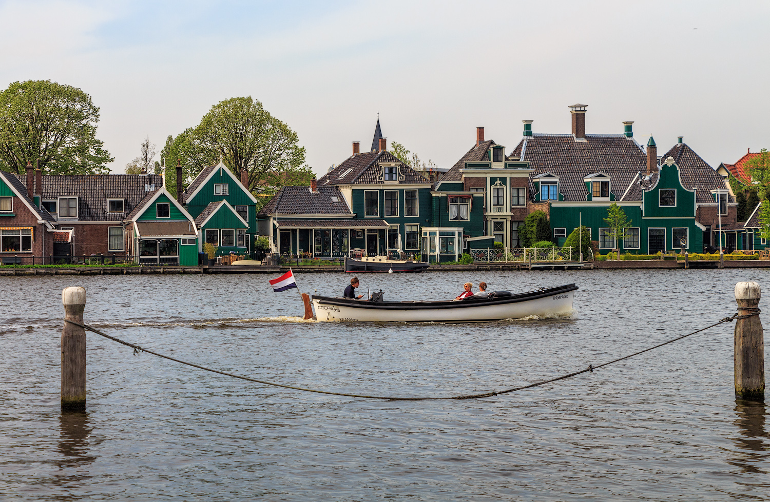 Голландская деревушка на реке Заан