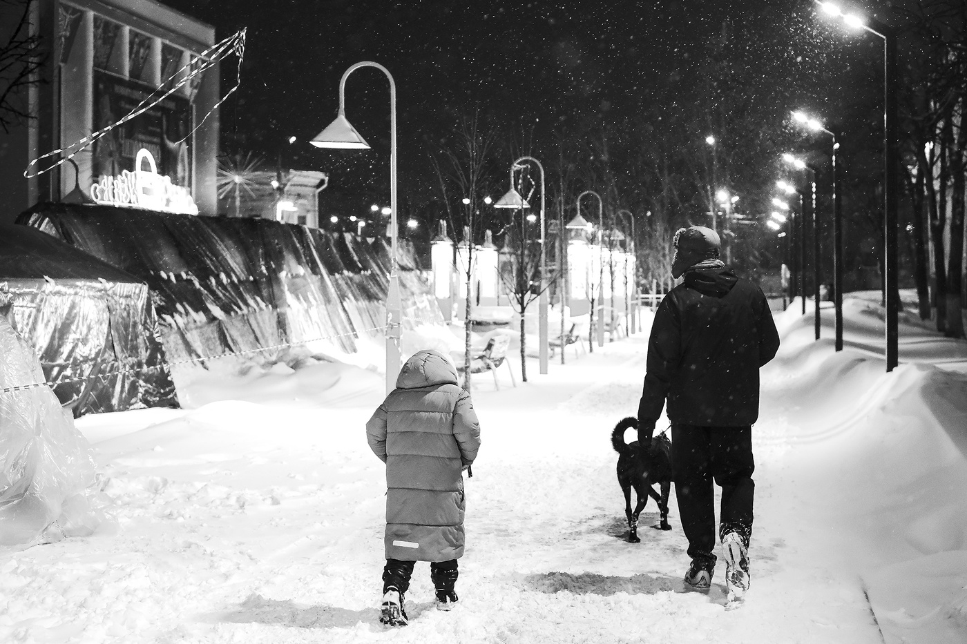 Вечерний променад...