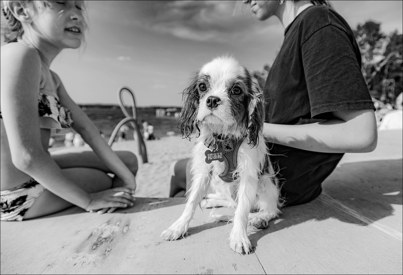 Майк и дети.