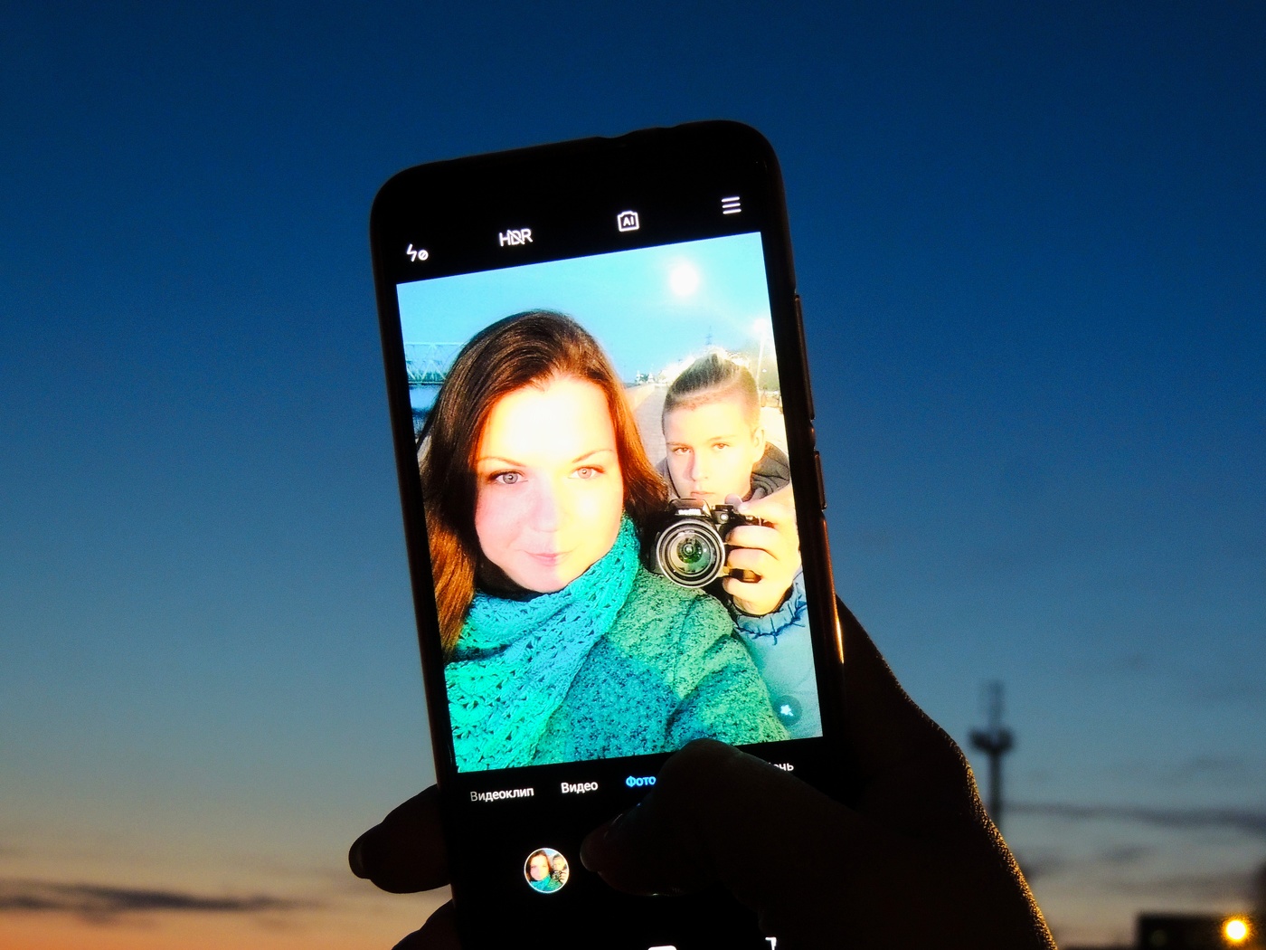 Фото в фото