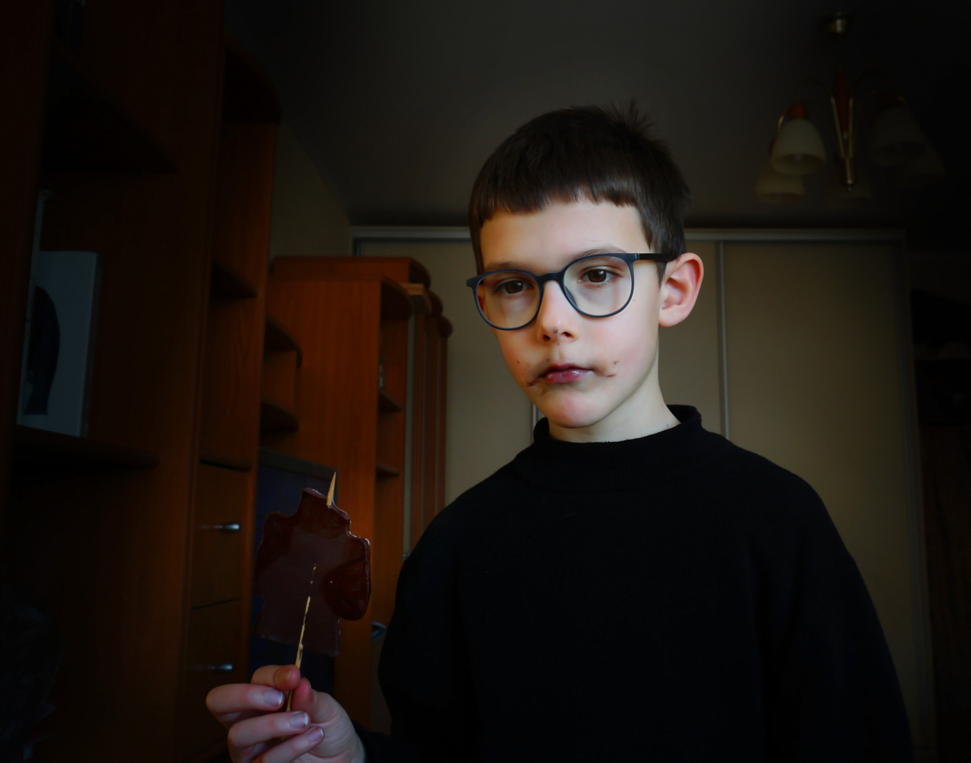 Любитель шоколада