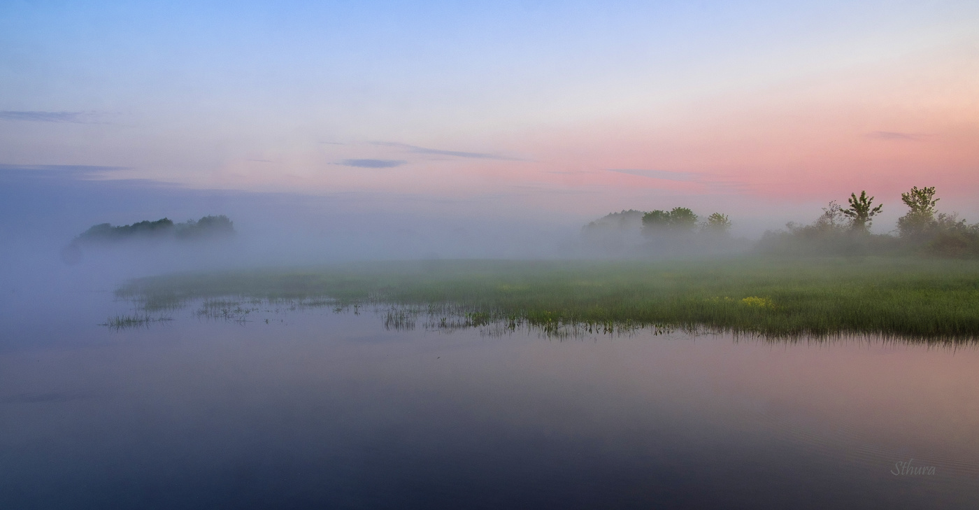 Весенний рассвет.