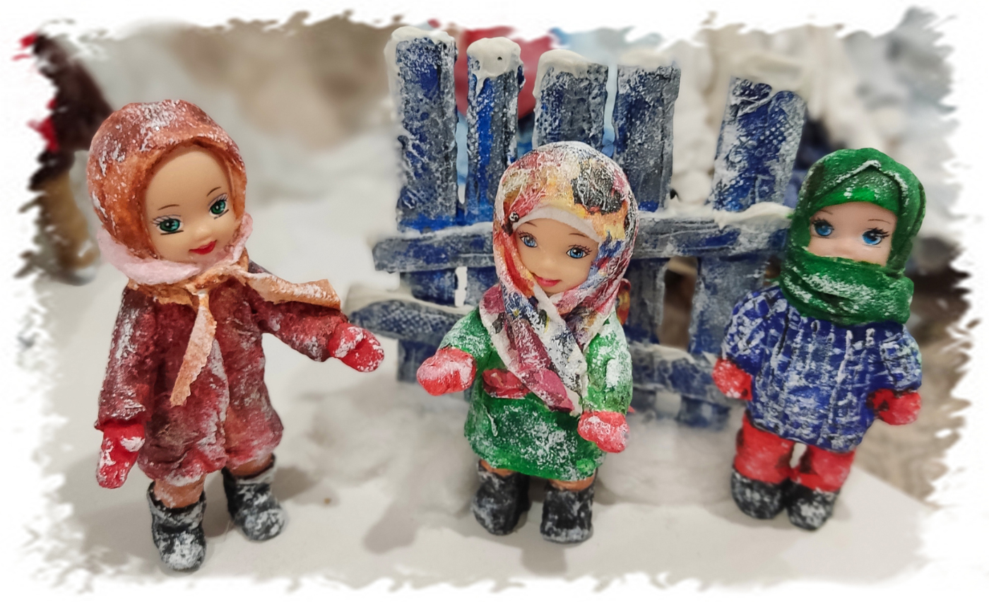 Зимнее. Куколка простая...