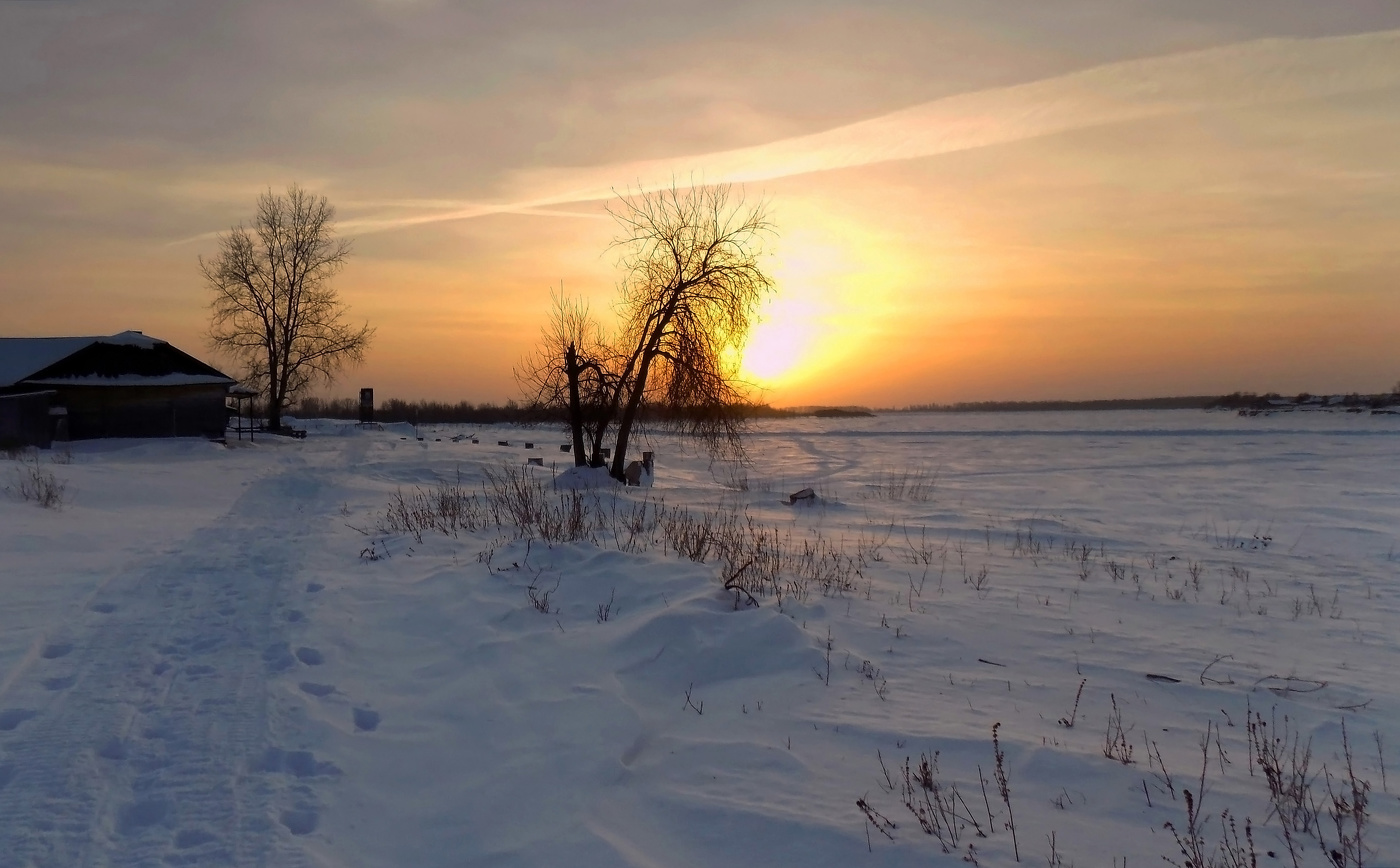 Зимний закат