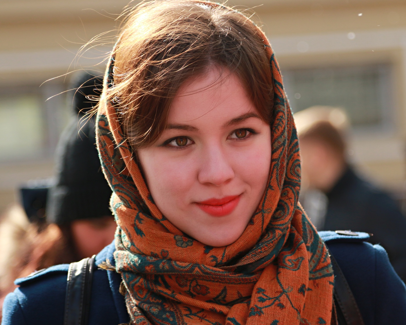 Уличный портрет