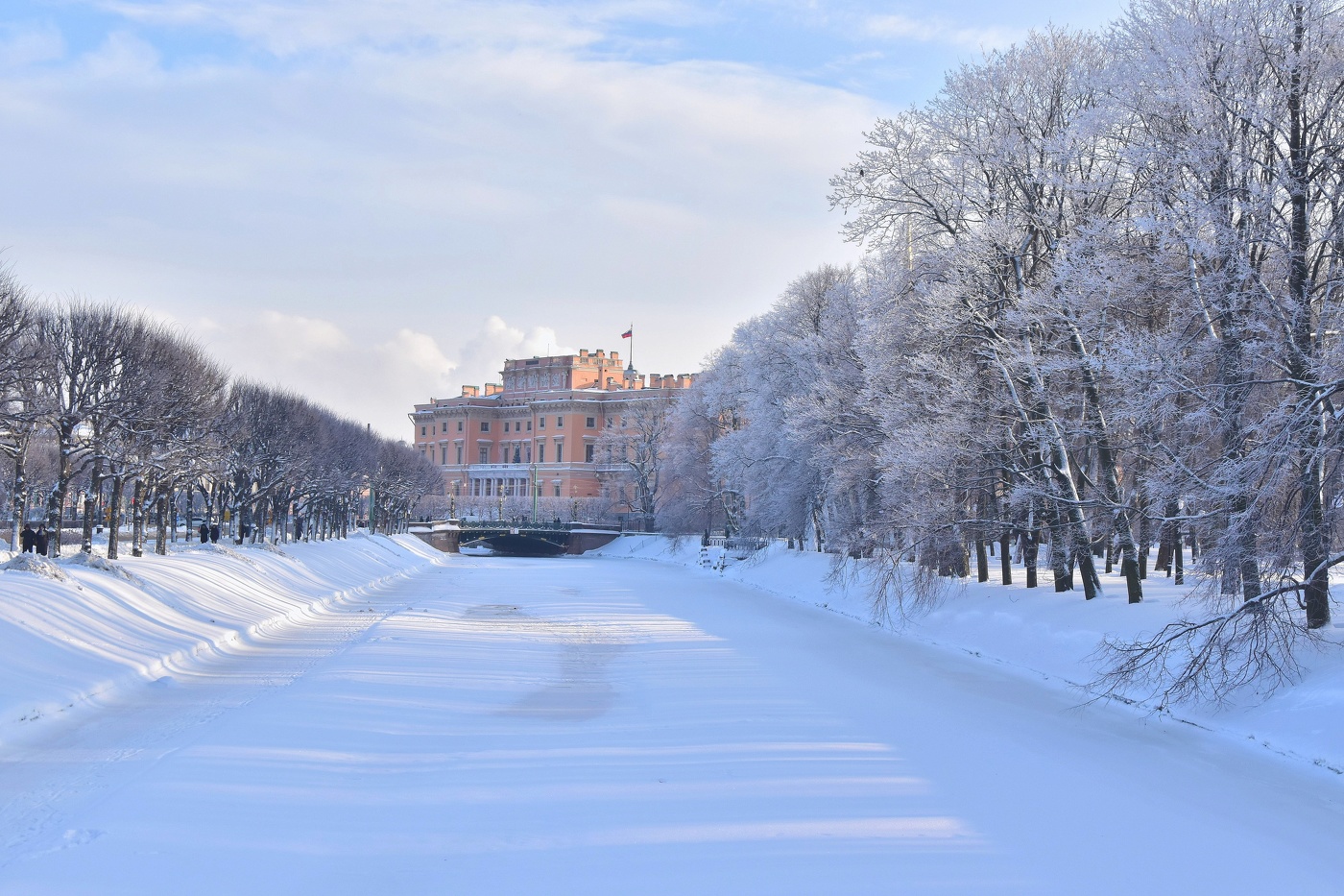 В зимнем убранстве