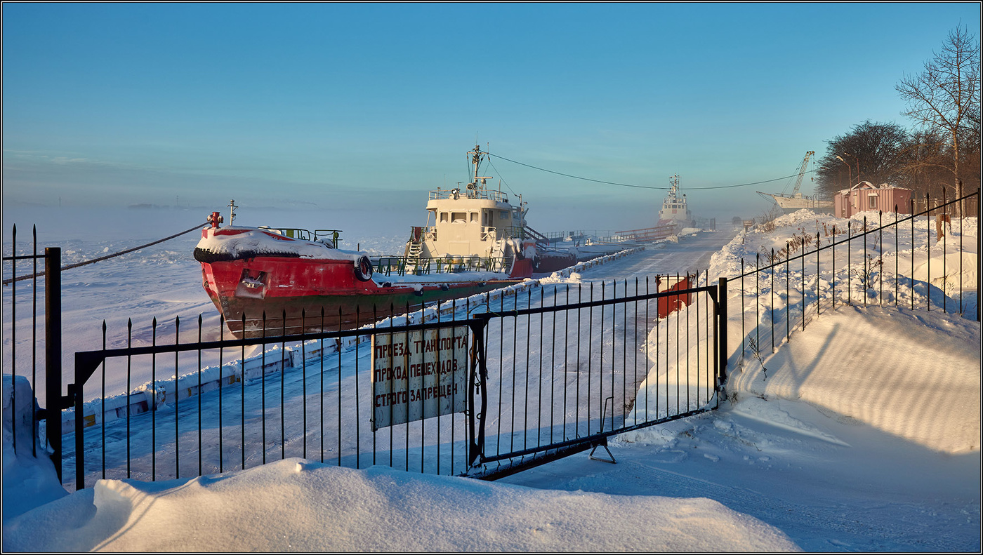 Настоящая зима.