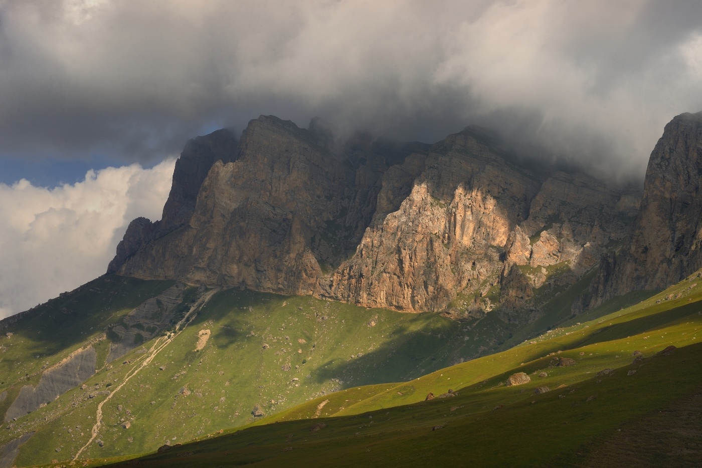 На перевале