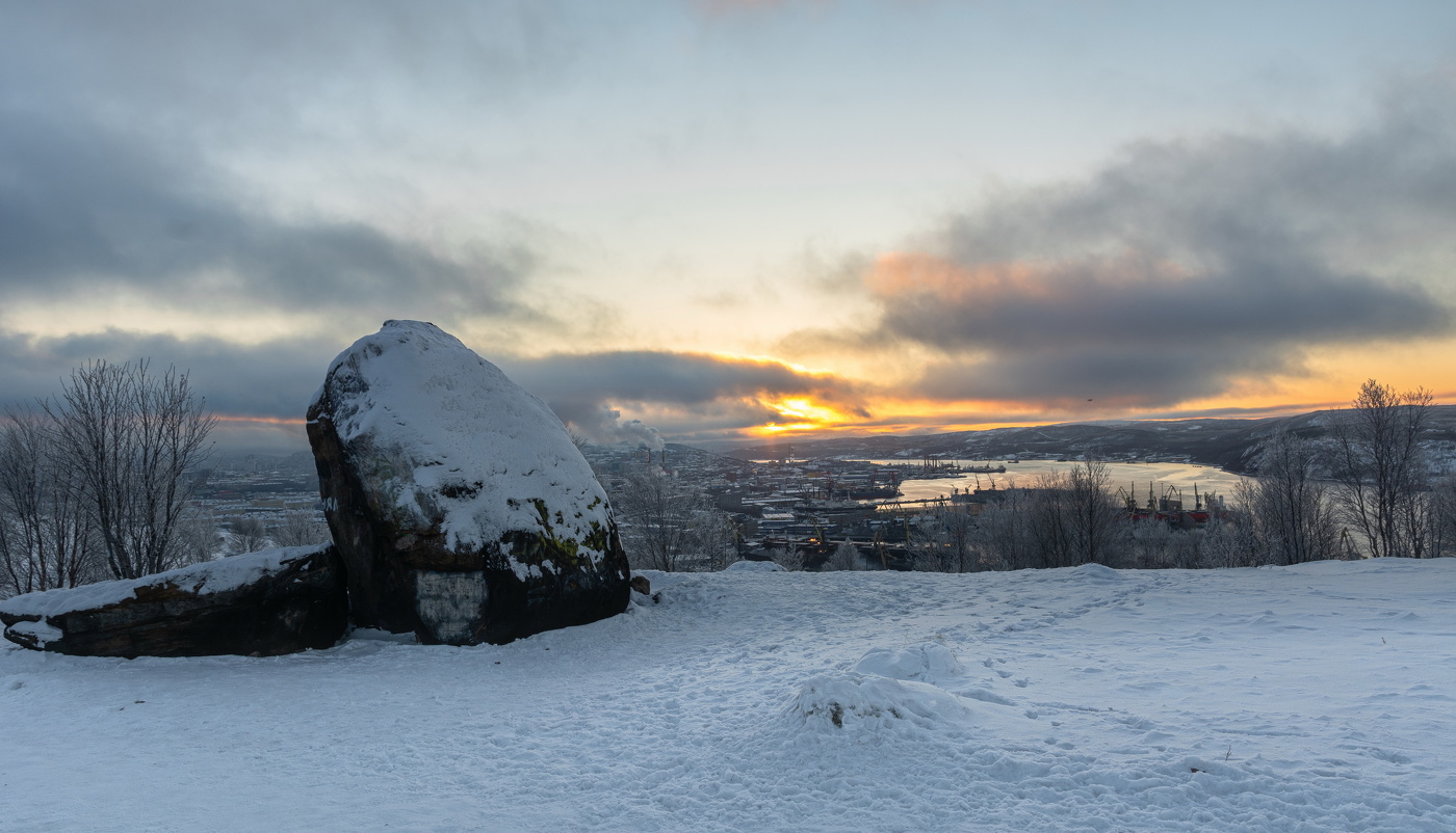 холодный закат