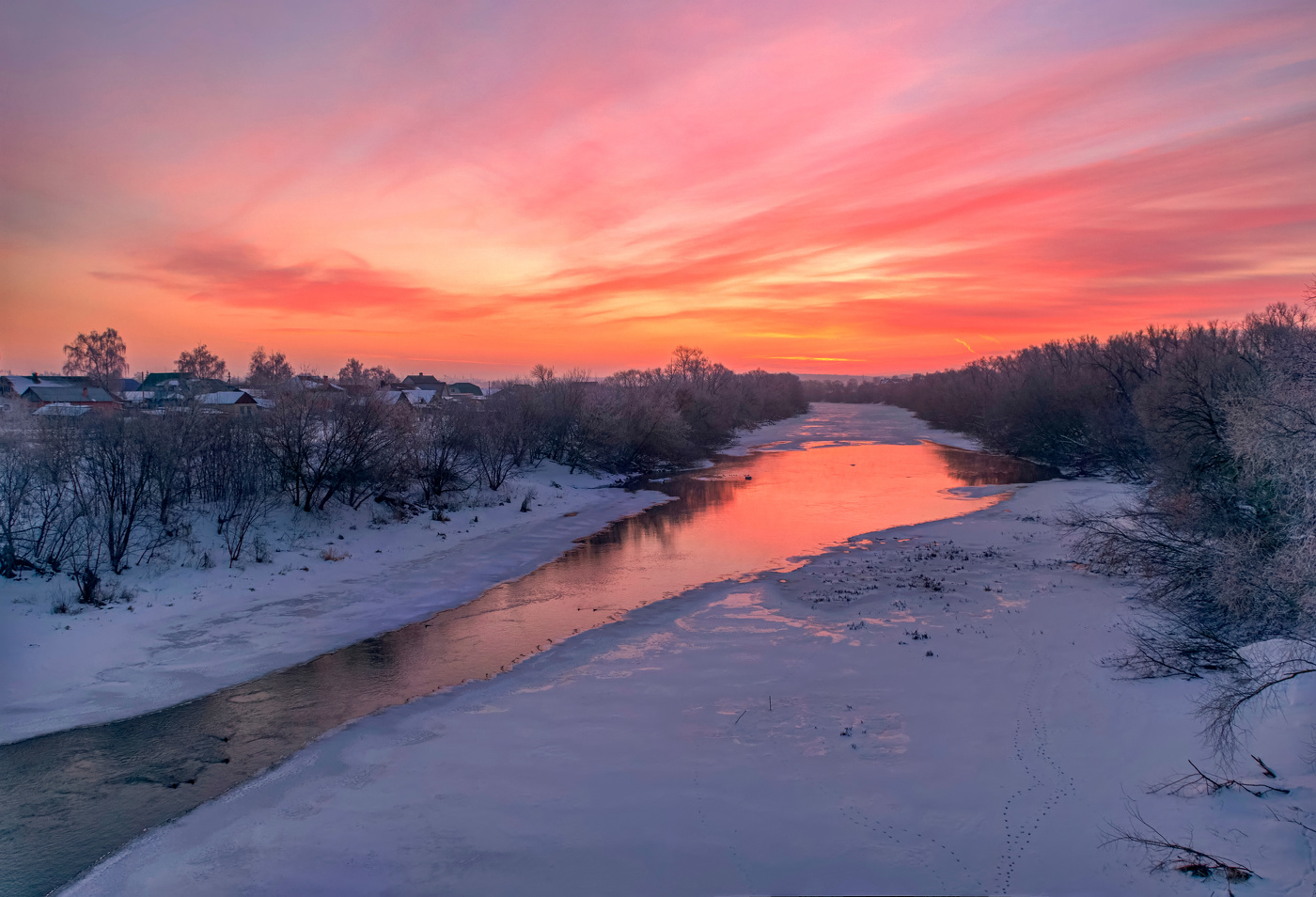 январский рассвет