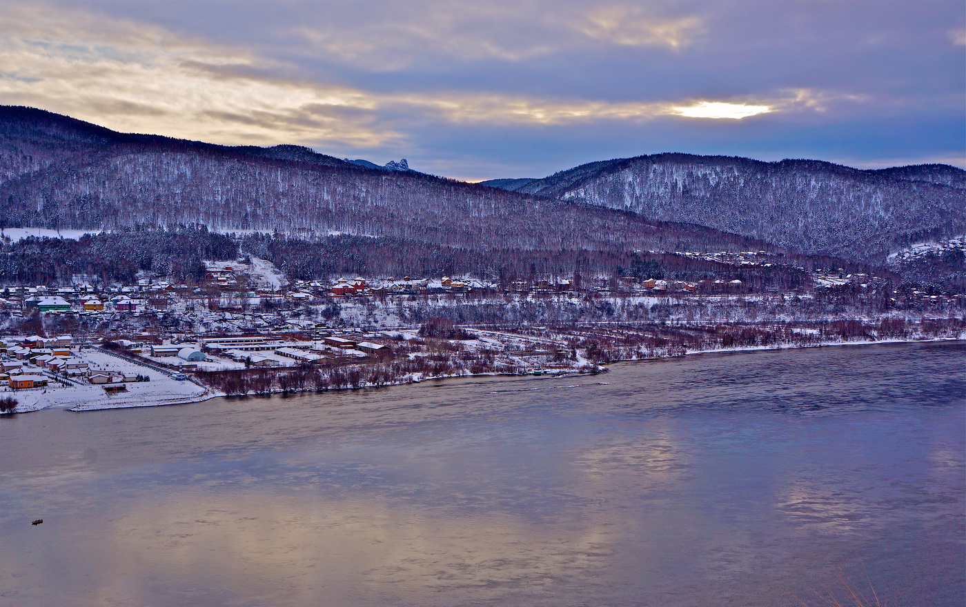 Незамерзающий Енисей