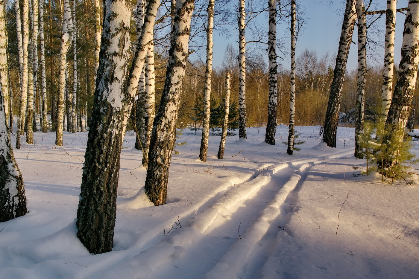 *Вечереет.**
