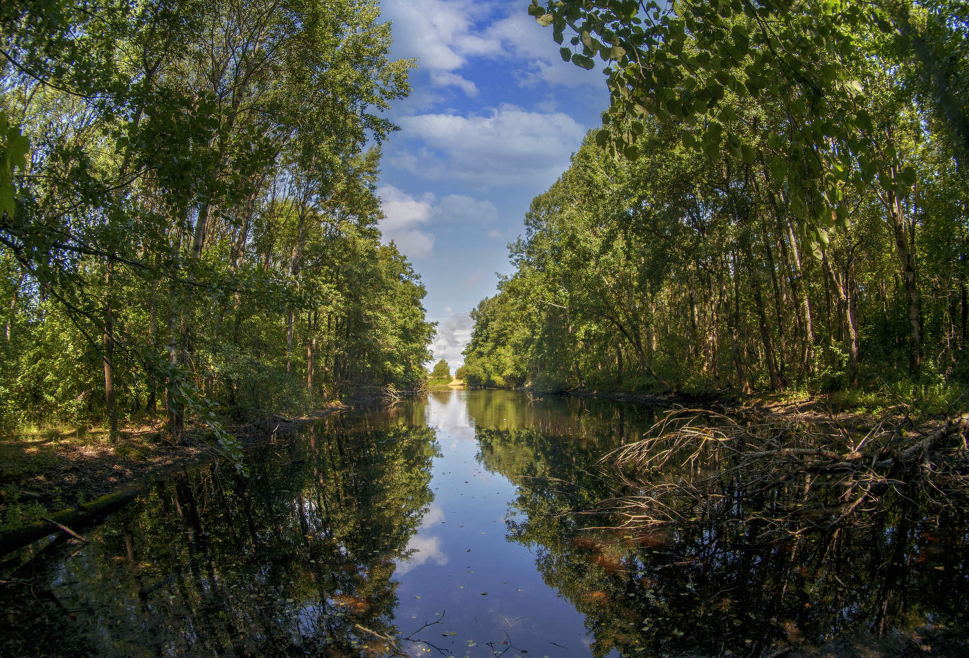 Отражение берегов