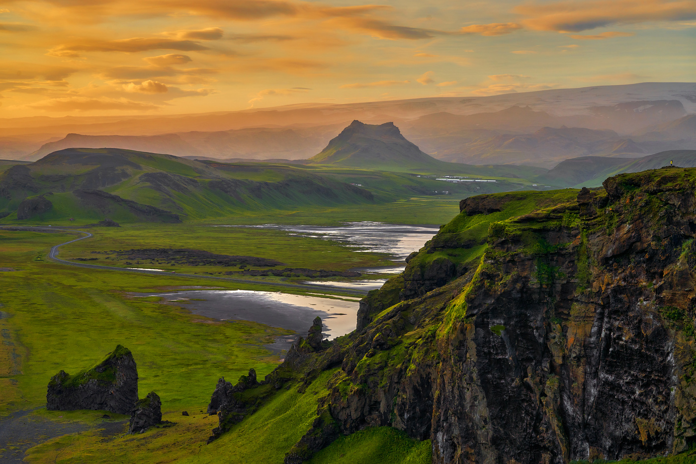 Странные пейзажи Исландии...