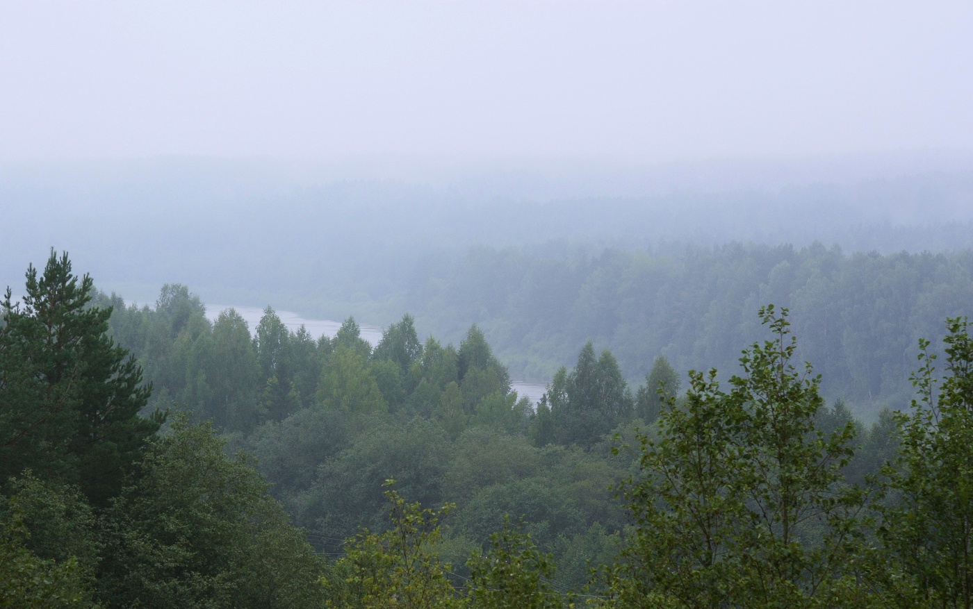 "Туман скрывает берег отдаленный ..."