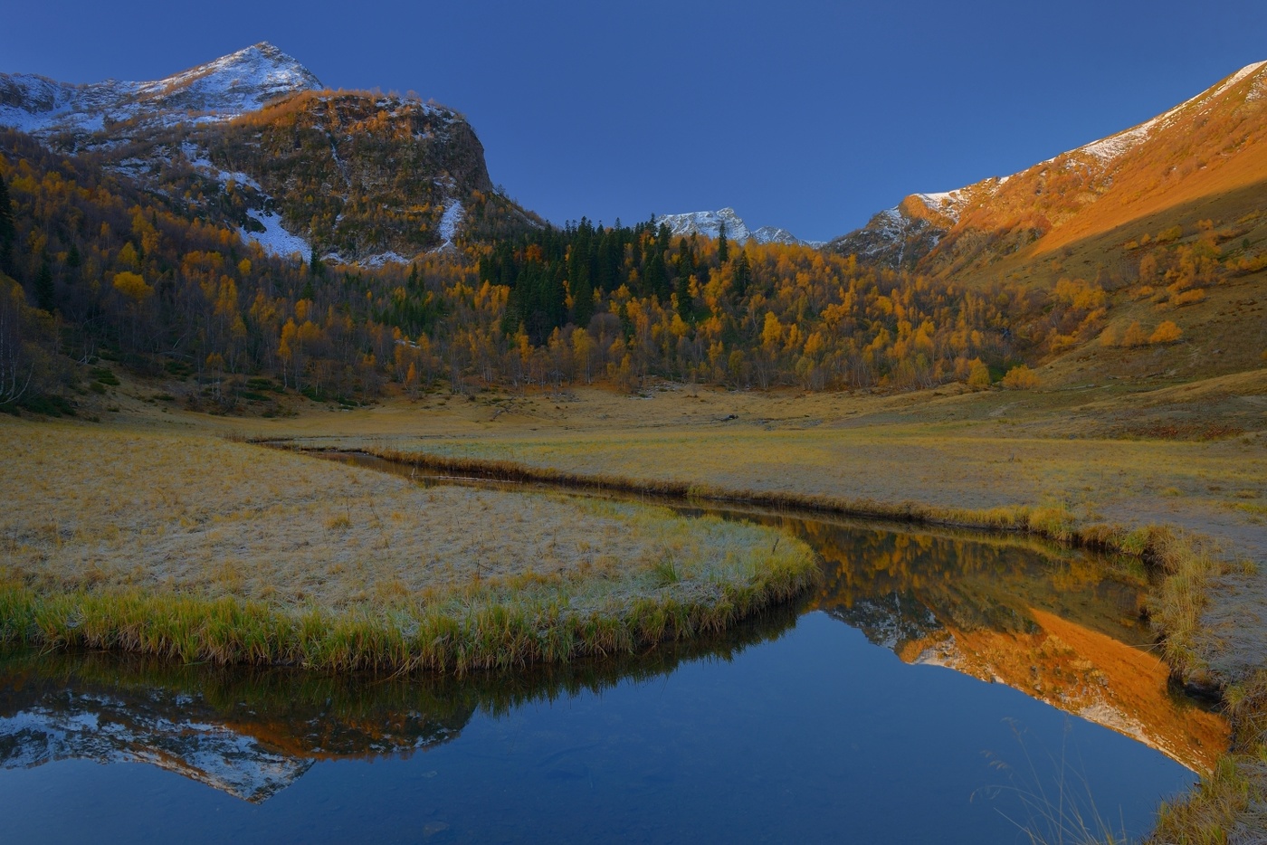 Утро в горах