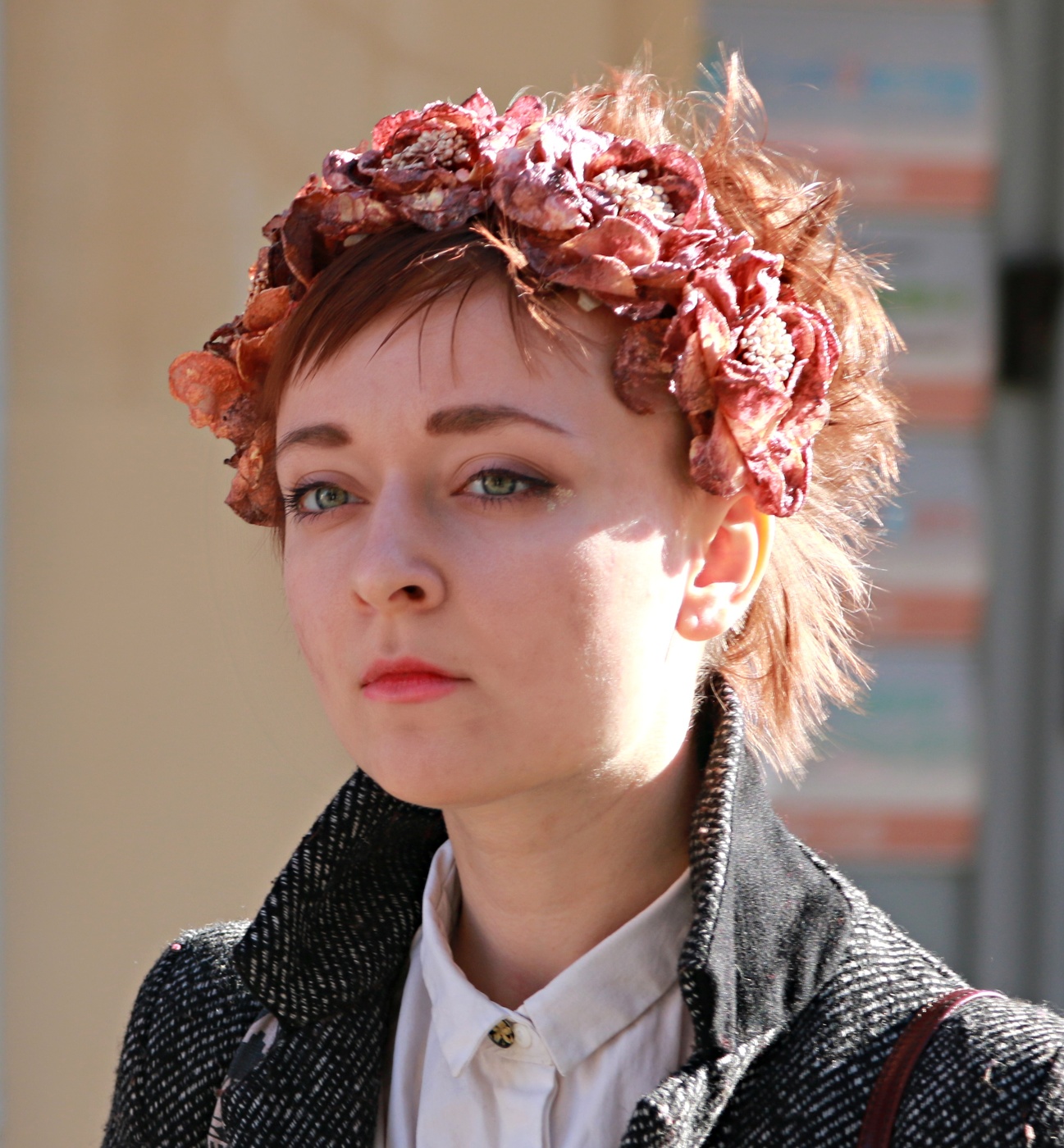 Портрет прохожей