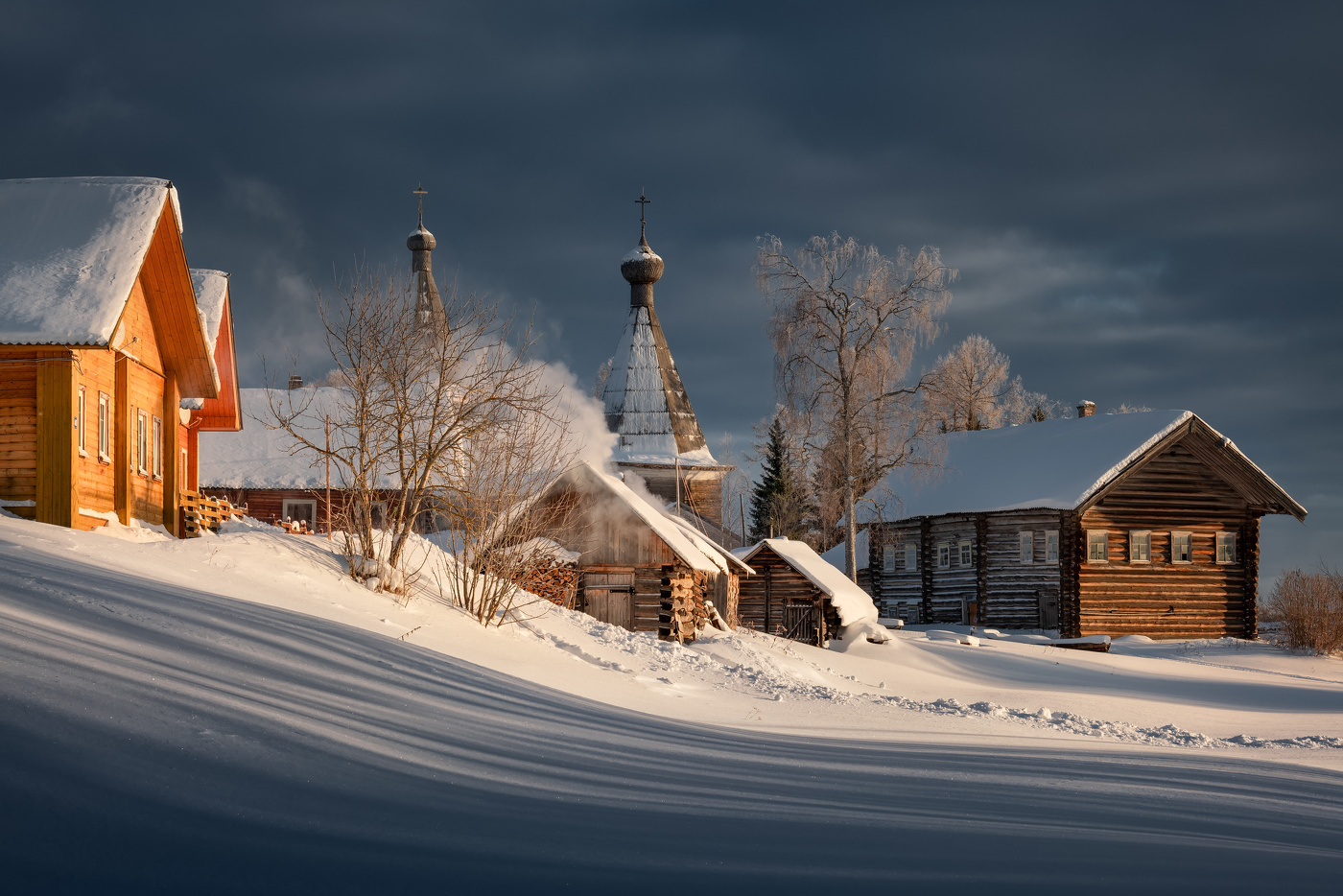 Банька по-черному...